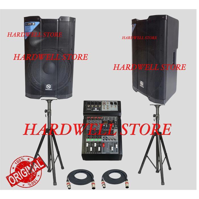 Paket Sound System Outdoor Indoor Hardwell Original Speaker 15 Inch