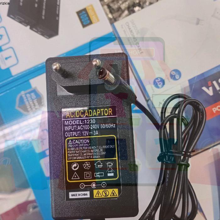 Adaptor adapter casan HP Pavilion 20fi 22fi 23fi IPS Backlit Monitor Power Supply 12v rizkia