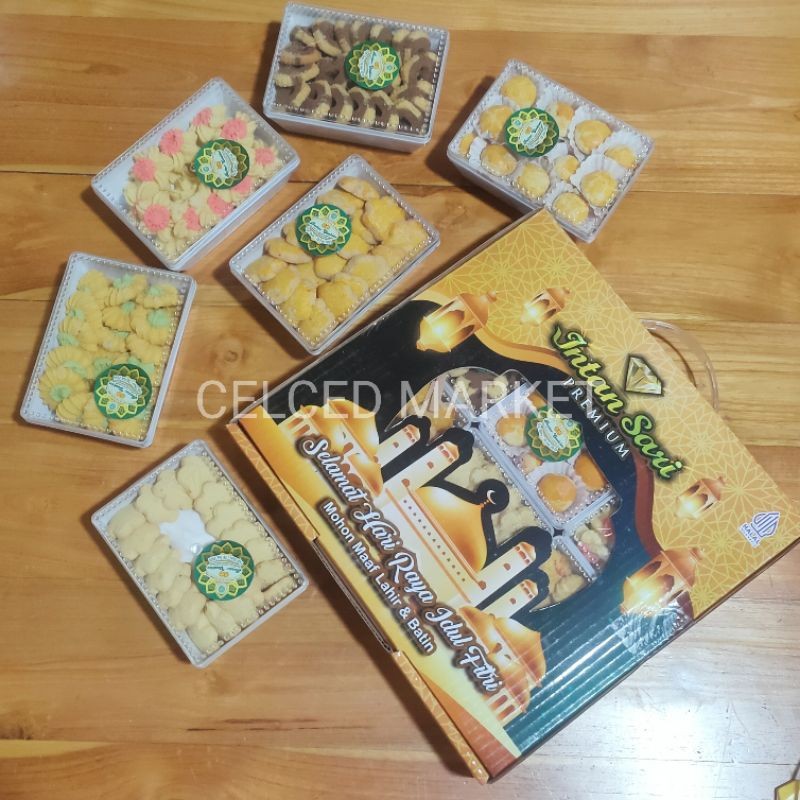 Paket Kue Kering Lebaran Idul Fitri , Maulid Nabi Muhammad SAW Intan Sari Happy | Hampers Lebaran Pr