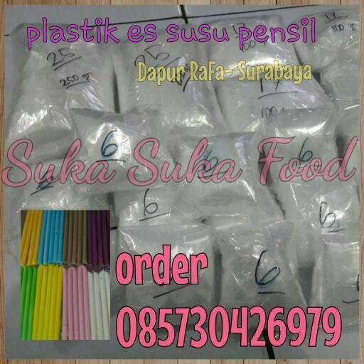 Plastik es susu Pensil