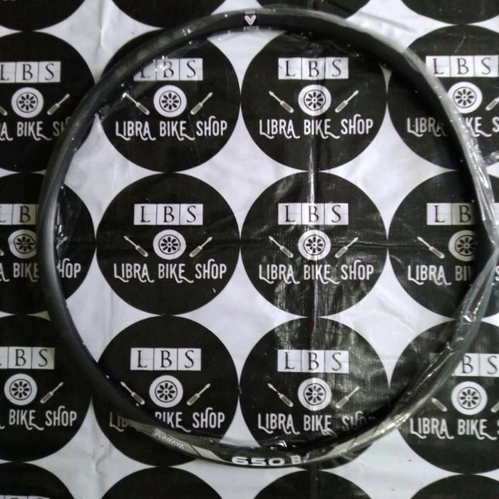 SATU PASANG RIMS ARAYA DM-650 DM650 650B 27.5 36H DISC BRAKE HITAM RIM
