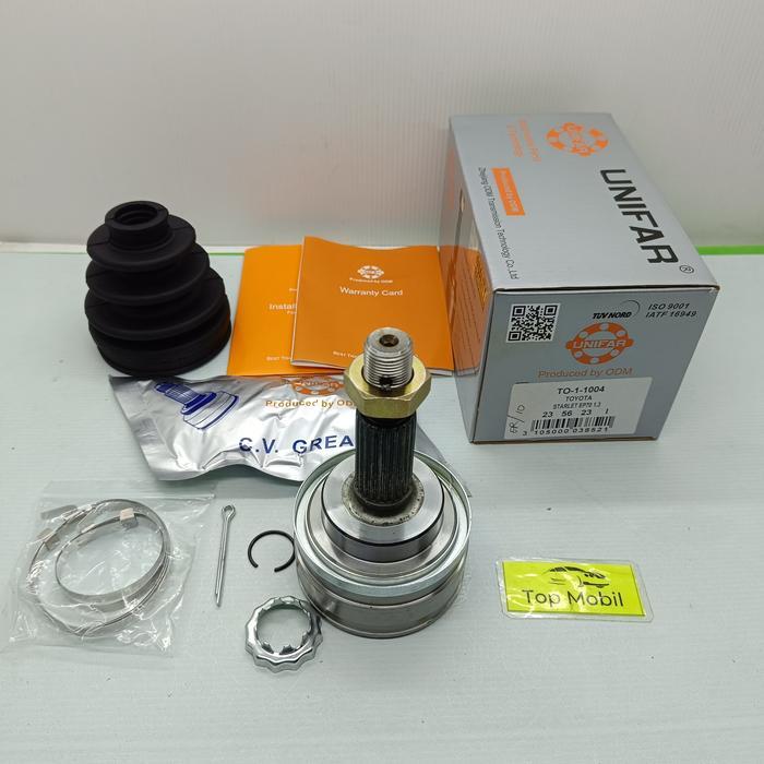 CV Joint As Roda Depan Bagian Luar Starlet Kotak EP70 TO 1 1004 Unifar Solusi