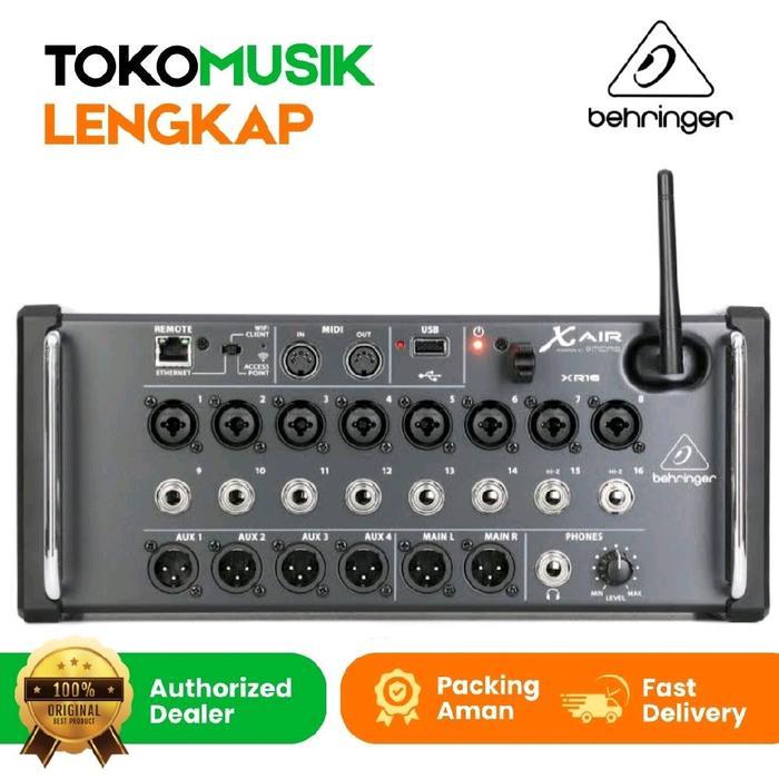 Mixer Behringer X Air XR16 Digital Mixer Behringer XR 16 Mixer Audio With Wifi