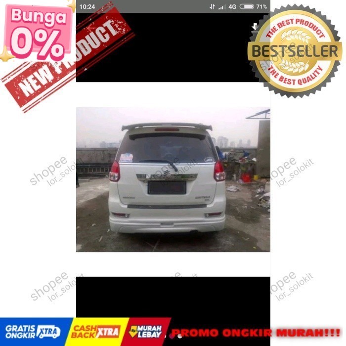 Bemper Bodykit Ertiga Sporty , body kit