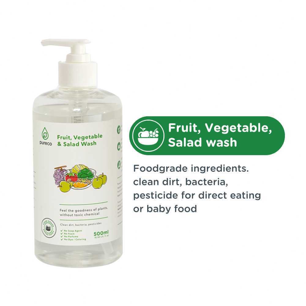 Pureco Liquid Fruit Veggie and Salad Wash