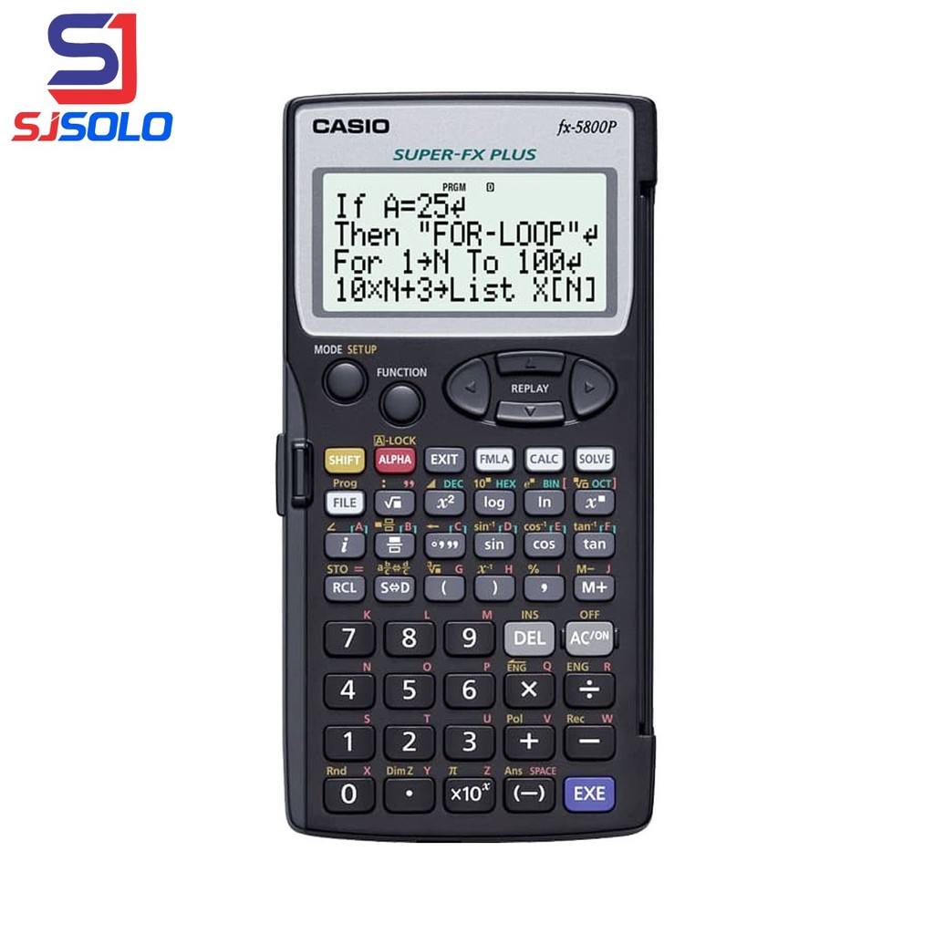 Kalkulator Casio FX-5800 P Scientific Calculator FX-5800P Original
