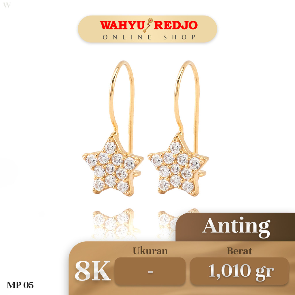 Anting-Anting Emas 8K Wahyu Redjo AN-8K-30426883