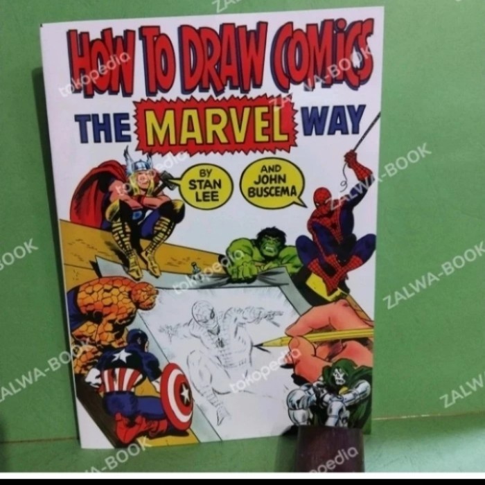Buku How To Draw Comics The Marvel Way
