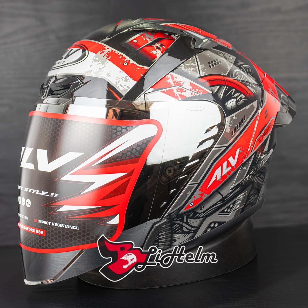 Helm ALV ULTRON PRO MOTIF CYBORG Visor Silver