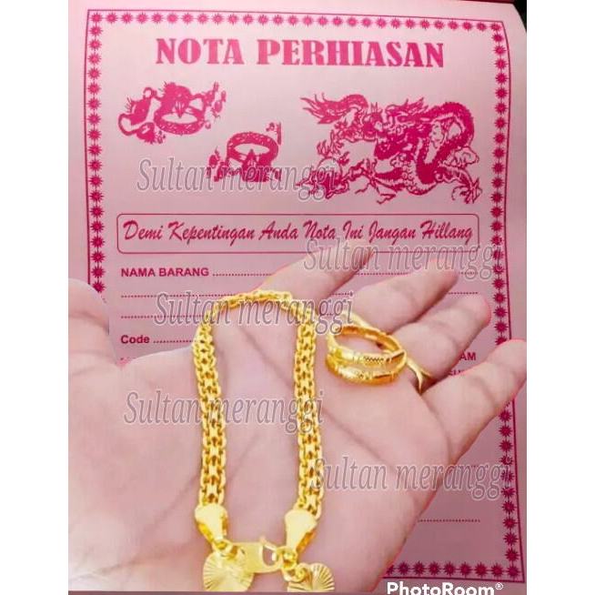 Gelang Tikar Free Cincin Emas Mudah Kadar 88.9,gelang tikar emas muda asli,gelang emas dewasa model 