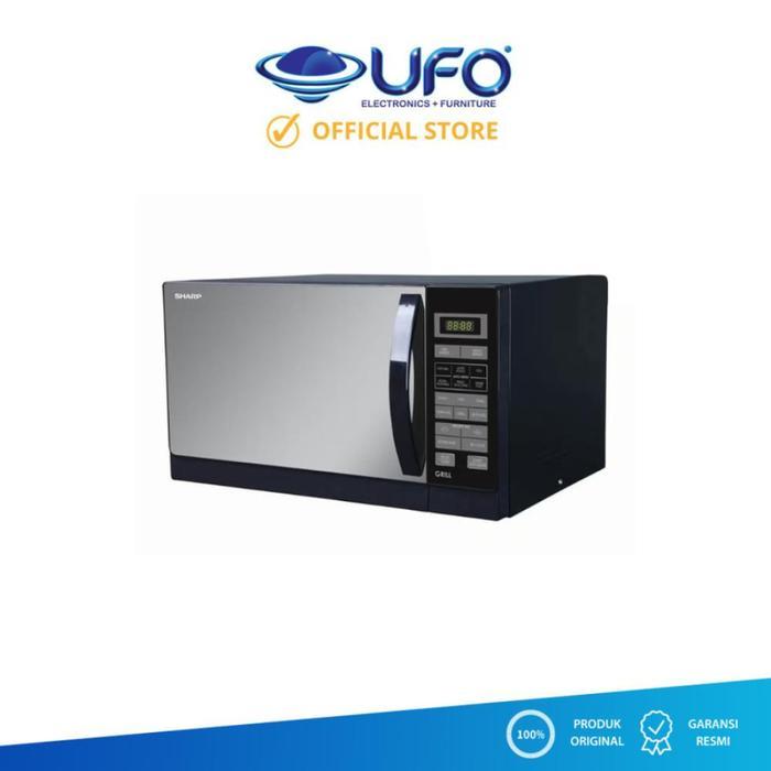 Sharp Microwave Oven R-728(K)-IN Black - Hitam