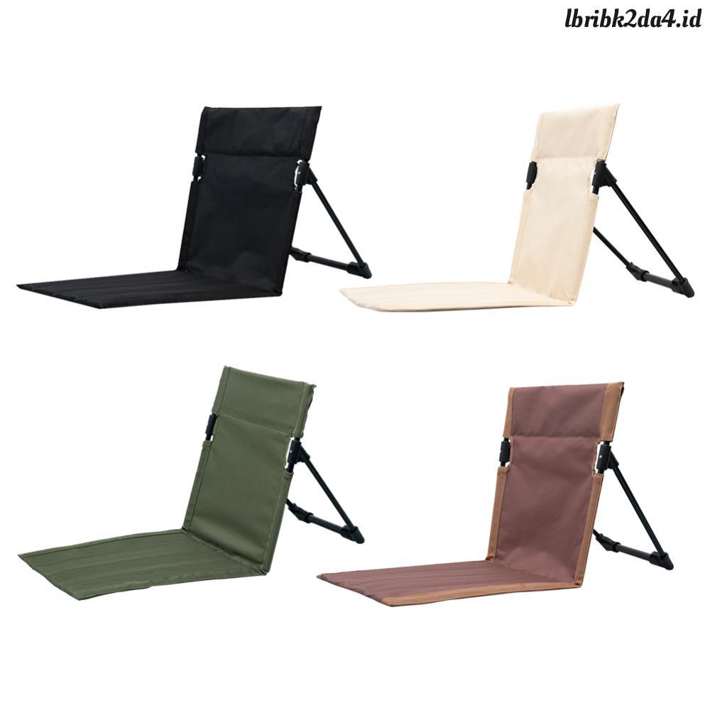 Kursi Lesehan Portabel Lipat Lazy Chair Ultralight Outdoor Camping Sandaran Minimalis Kursi Tatami D