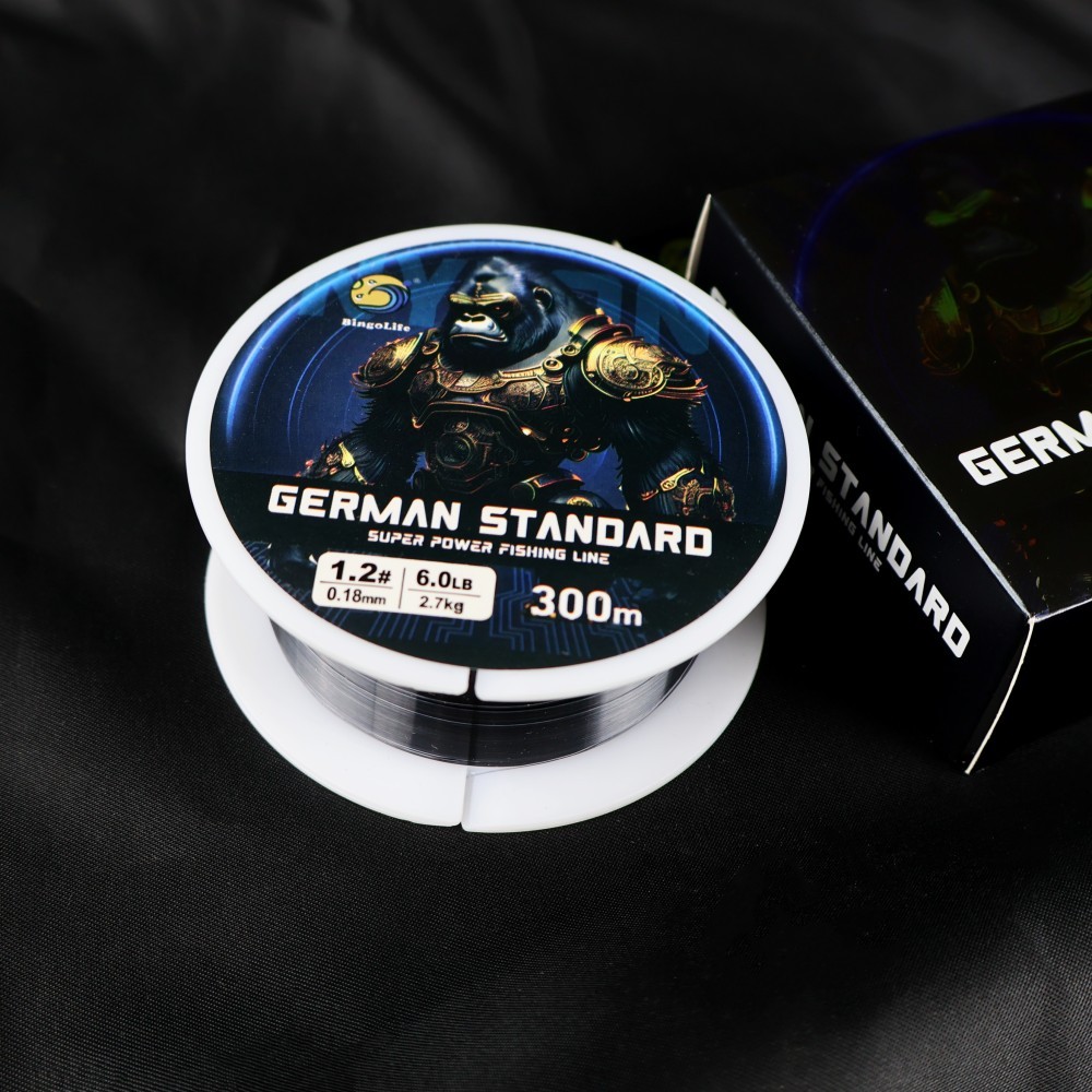 Bingolife 300m Tali Pancing Nilon Hitam Jerman