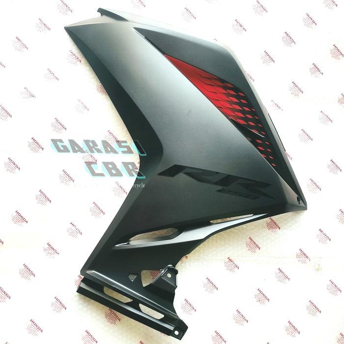 Cover Body Samping CBR 250RR - Cowl Set Middle CBR 250RR - Cover Body Fairing CBR 250RR Hitam Doff -