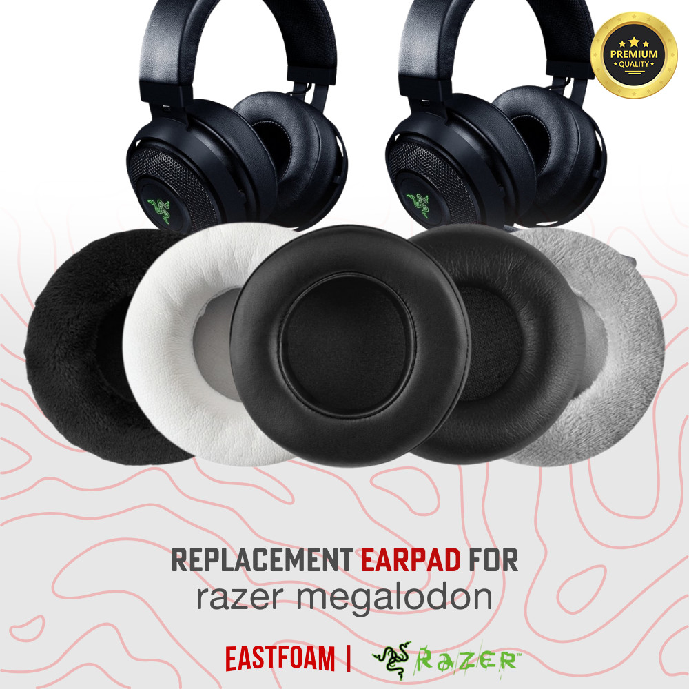 Earpad Bantalan Earcup Ear Cushon Razer megalodon Busa Foam Pad