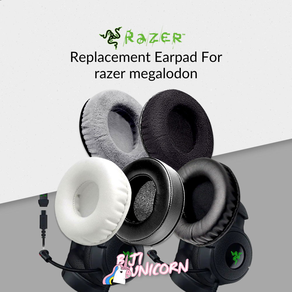Earpad Earcup Bantalan Ear Cushon Razer megalodon Busa Foam Pad