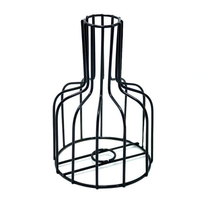 VAS AESTHETIC Vas besi Vas meja kantor hiasan meja - Vas Besi Aja, Hitam