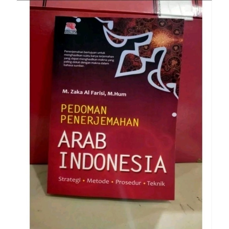 PEDOMAN PENERJEMAHAN ARAB INDONESIA