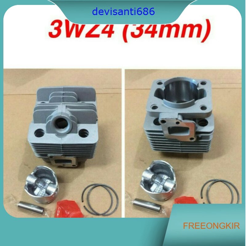 Cylinder Block Assy 3WZ4 Boring Lengkap