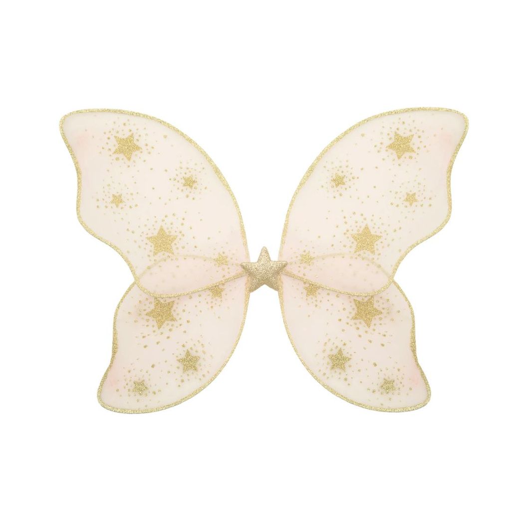 MIMI & LULA New Starry Night Wings - Pink | Sayap Kupu Kupu Anak-Anak | Kostum Anak | Fairy Wings