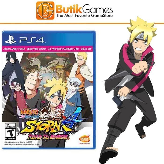 Naruto Shippuden Ultimate Ninja Storm 4 Road to Boruto PS4 - R1/ESRB