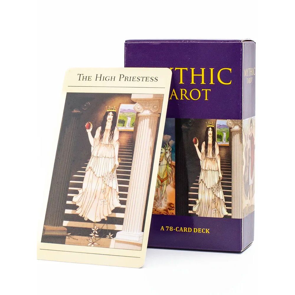 A 78-CARD Deck Mythic Tarot Cards  vination Telling  Board Game Party Supplies for family party