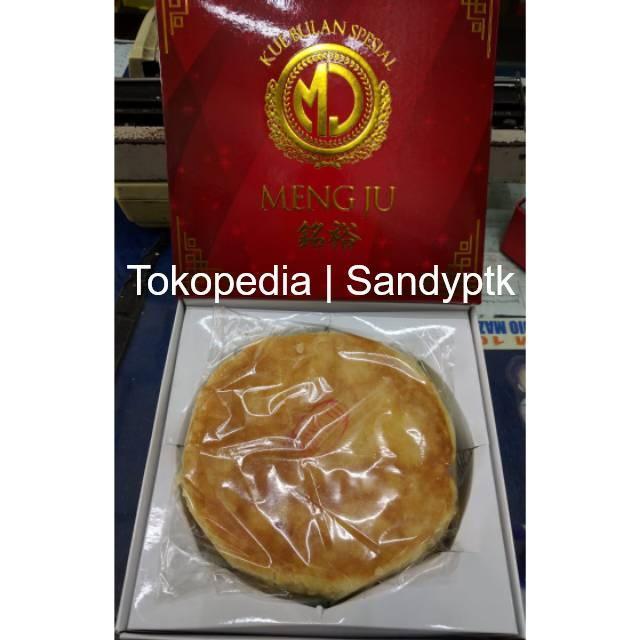 Sale 1 pcs Kue Bulan Meng Ju - La Pia - Tong Chiu Gwee Pia -Nyiek Piang Pontianak - Kcg Hijau TausaT