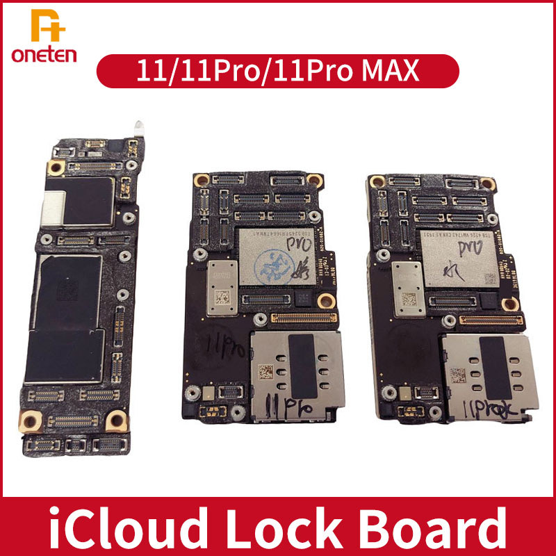 ID ICloud Motherboard For iPhone X 11 11Pro 11Promax Logic Board Power On Complete LCD Test Motherbo