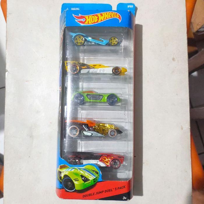 Mainan Hot Wheels Gift 5 Pack Double Jump Duel RD 10 RD 06 Buzz Bomb 2014