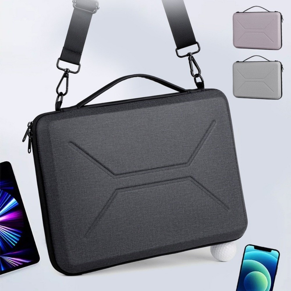 13/14/15/16inch Laptop Sleeve Hard Shell Shoulder Strap Single-Shoulder Bag EVA Detachable for Apple