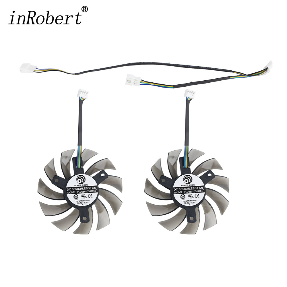 New 75mm PLD08010S12HH Cooler Fan For ZOTAC/MSI/Sapphire/NVIDIA GeForce GTX 550 560 660 670 680 750 