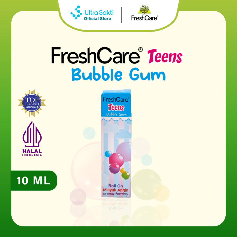 FreshCare Teens Bubble Gum 10ml - Aroma Ringan untuk Remaja & Anak