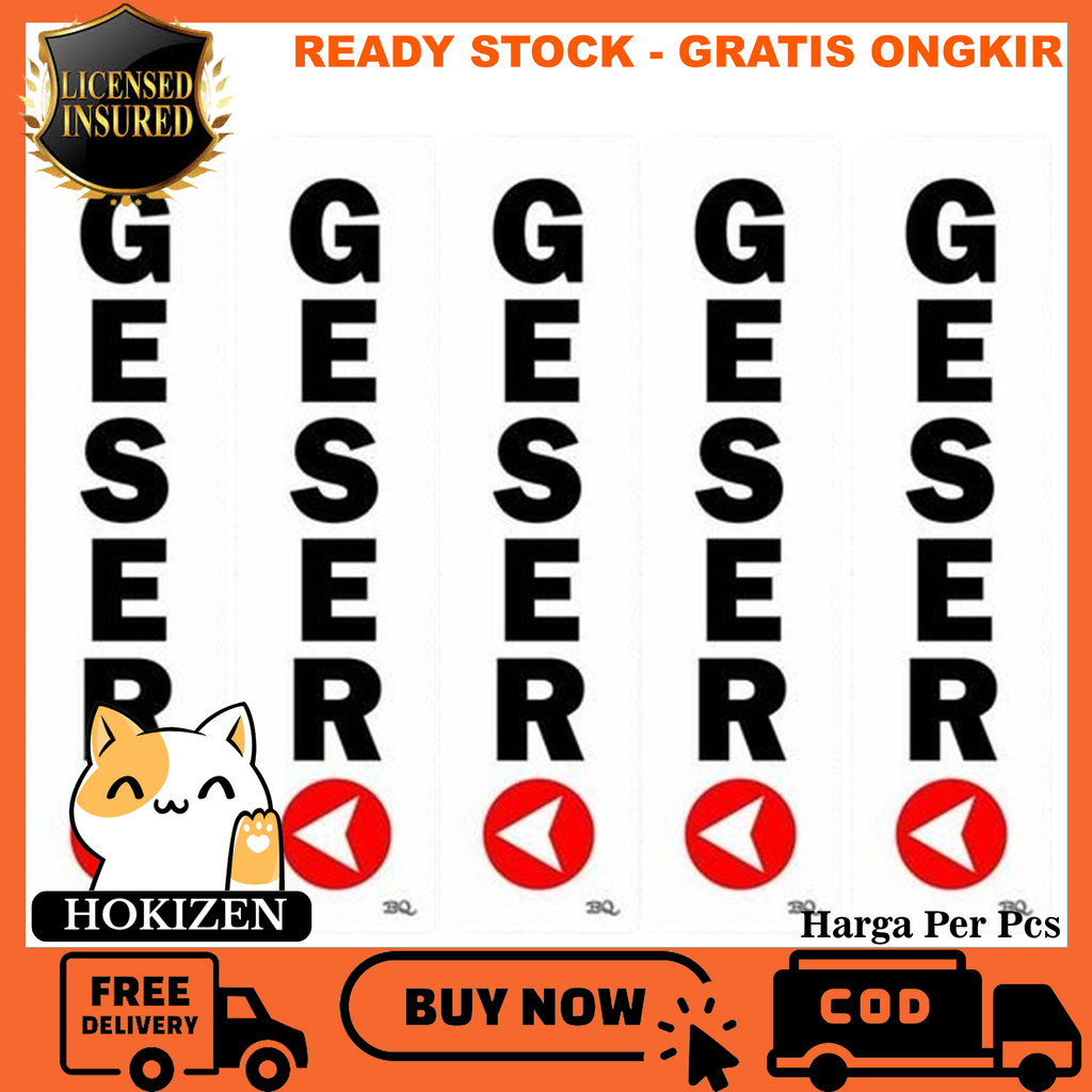 Acrylic Sign Board Geser BoyQo BQ Papan Label Pintu Petunjuk Ruangan Kantor Masjid Musholla Toko Ged