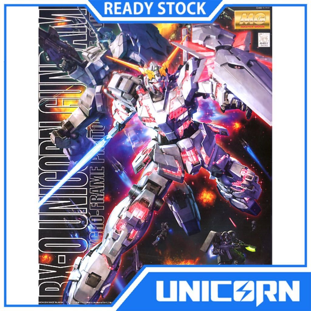 MG Unicorn Ver Ova 1/100 Gundam Bandai MG Unicorn Screen Image