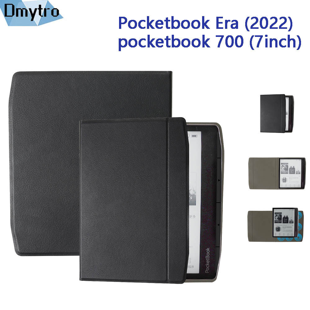 PU Leather Case For Pocketbook Era Case Co er for Pocketbook 700 7" 2022 E-book E-reader Magnetic St