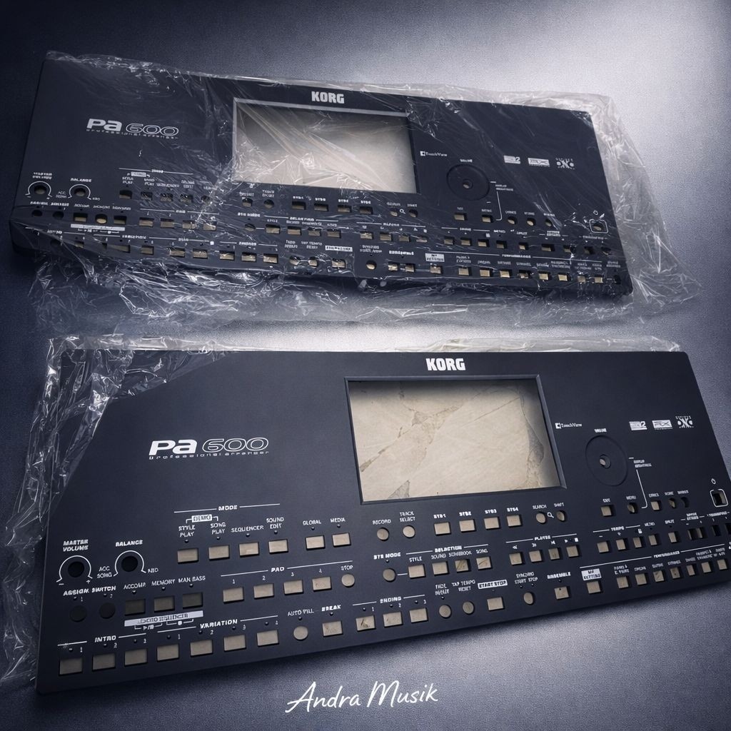 Panel depan pa 600 keyboard KORG pa600 Kondisi baru