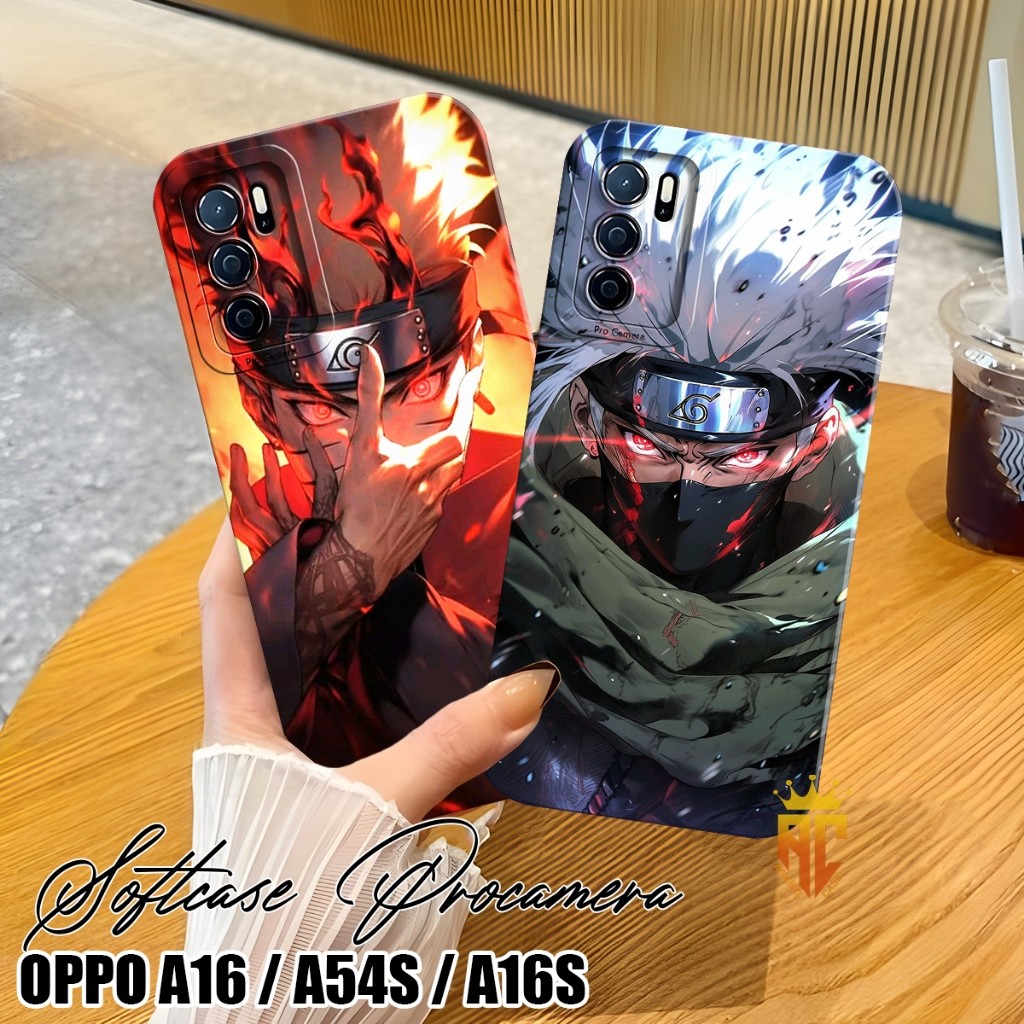 Casing Oppo A16 / Case Oppo A16S / Case Oppo A54S - Case Hp Oppo - Case kekinian - Case Naruto Shipp