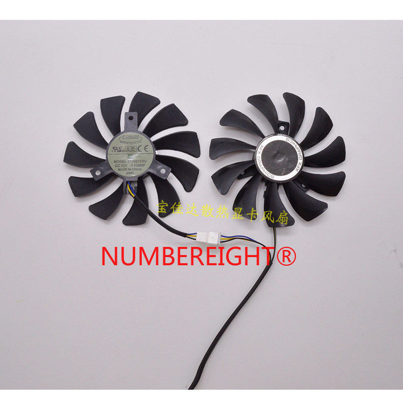FDC10U12S9-C CF9010H12S PC Laptop Cool New Cooler Fan Cooling For XFX RX470 RX570 RX480 4G RX560 RX4