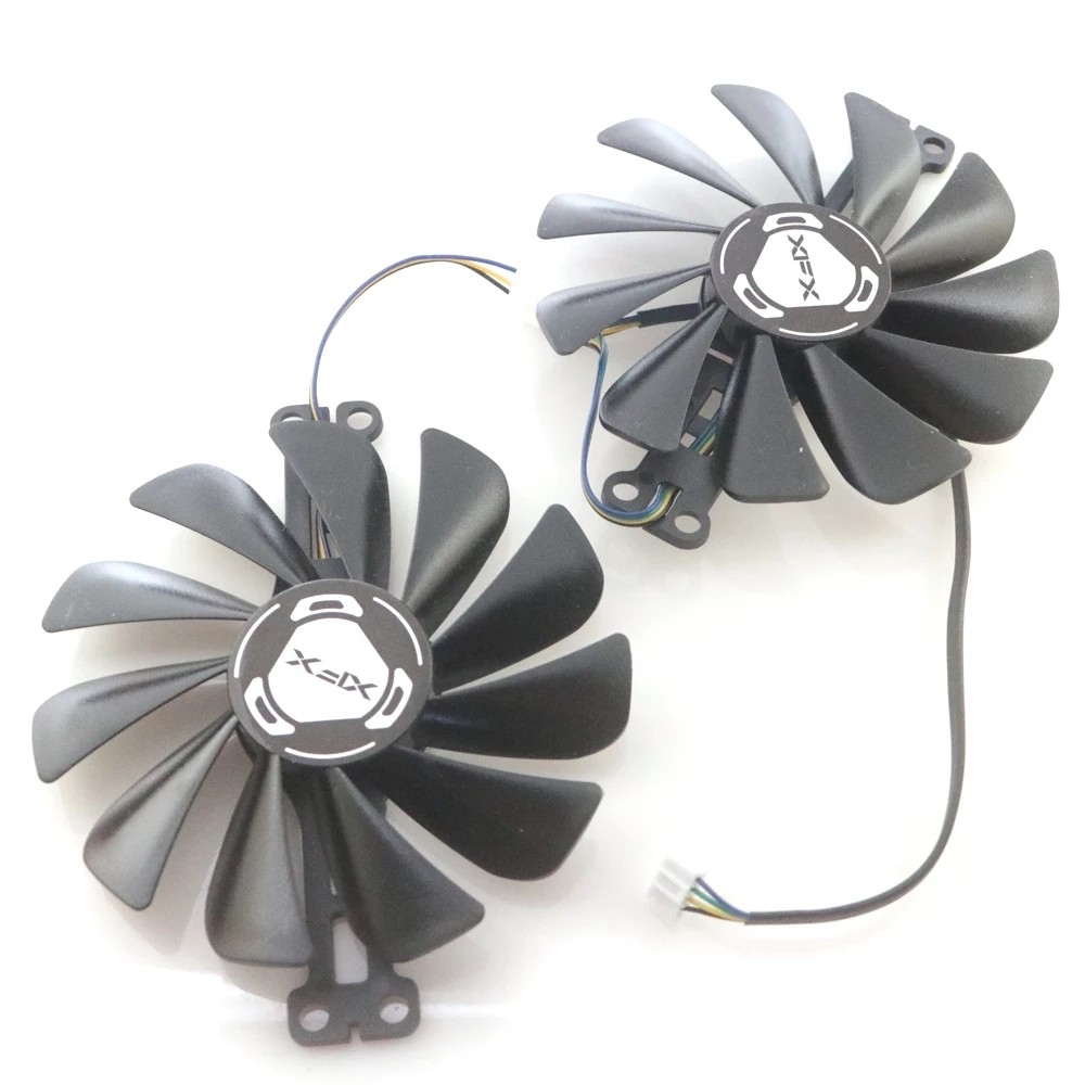 CF1010U12S TYD10010M12LPA 12V 0.45A 95mm 105mm VGA Fan For XFX RX6600 6600XT Speedster Graphics Card