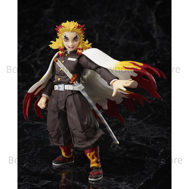 100% In Stock Original ANIPLEX BUZZmod Demon Slayer Part Kyojuro Rengoku Anime Collection Figures Mo