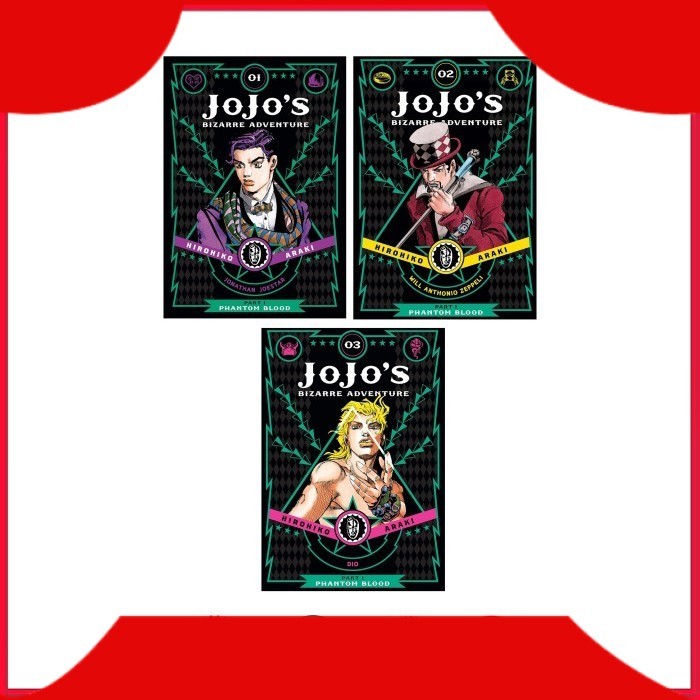 JoJo's Bizarre Adventure (3 book series)