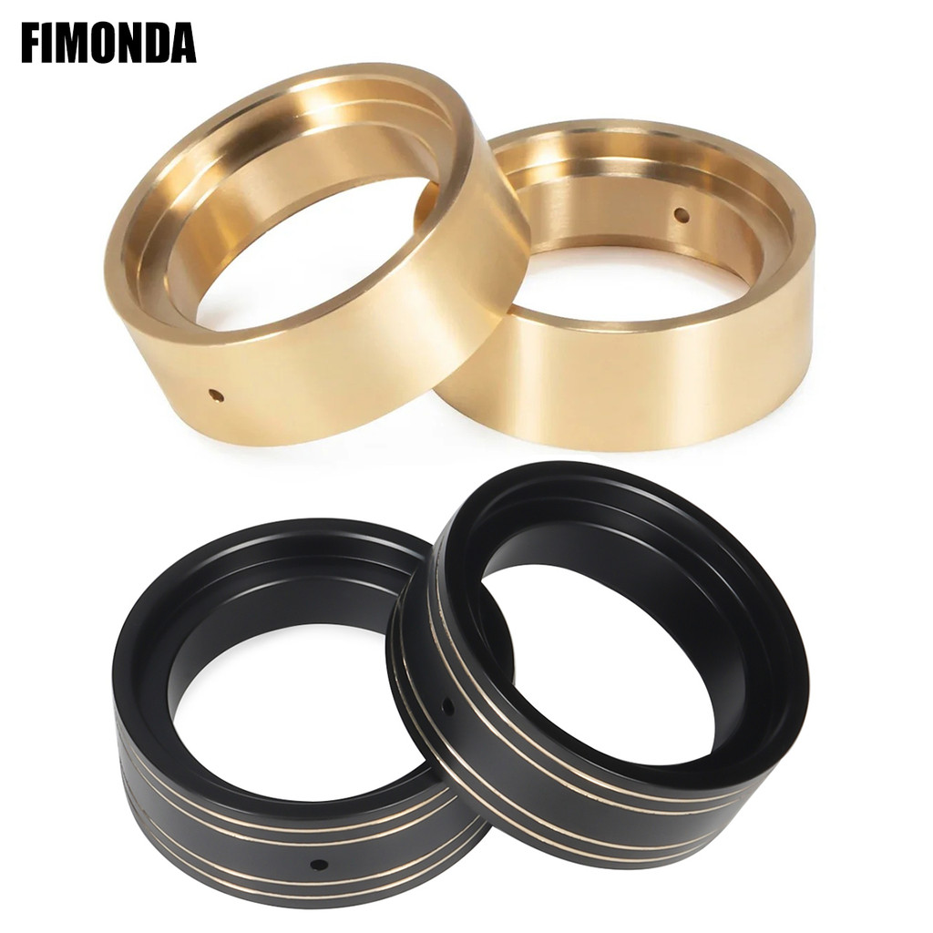 Brass Hub Weight Beadlock Rings 35g/Pcs for 1/18 RC Crawler TRX4M Defender Bronco Wheel Upgrade Part
