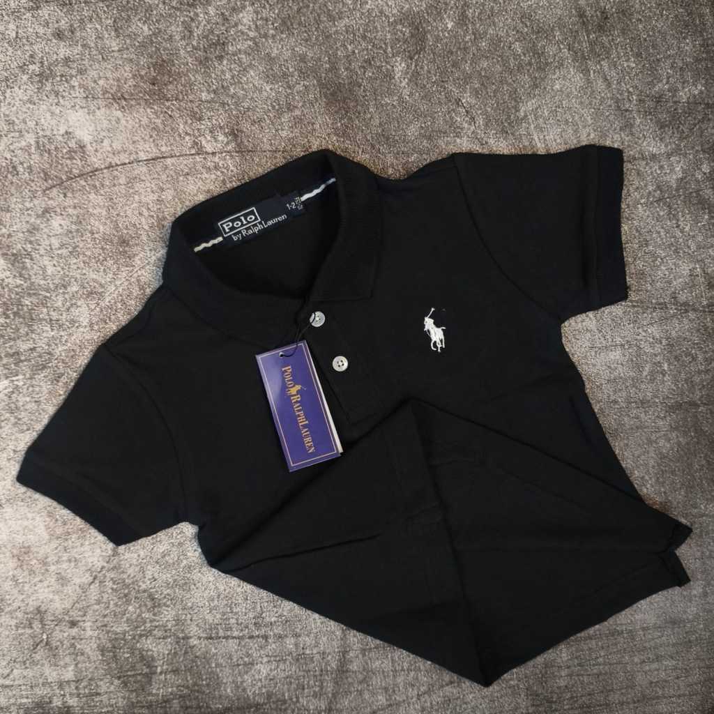 kaos anak laki laki Polo Ralph Lauren Baju Anak Hitam