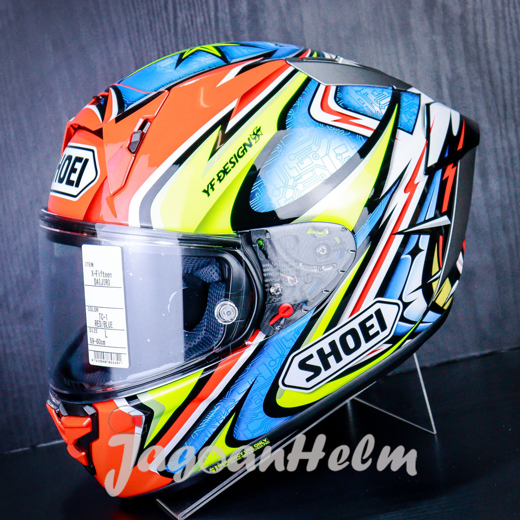SHOEI HELM X15 DAIJIRO KATO TC1 | BLUE | XFIFTEEN SNI