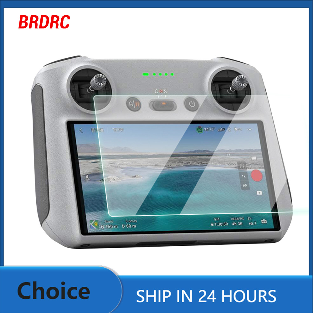 BRDRC 9H HD Tempered Glass Film for DJI Mini 4/Mavic 3 Pro/Air 3 Drone RC/RC 2 Remote Control With S
