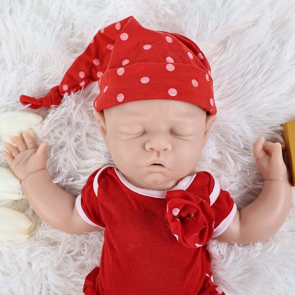 IVITA Soft Unpainted Silicone Reborn Doll Wholesale Lifelike Newborn Realistic Baby Dolls Kids  Toys