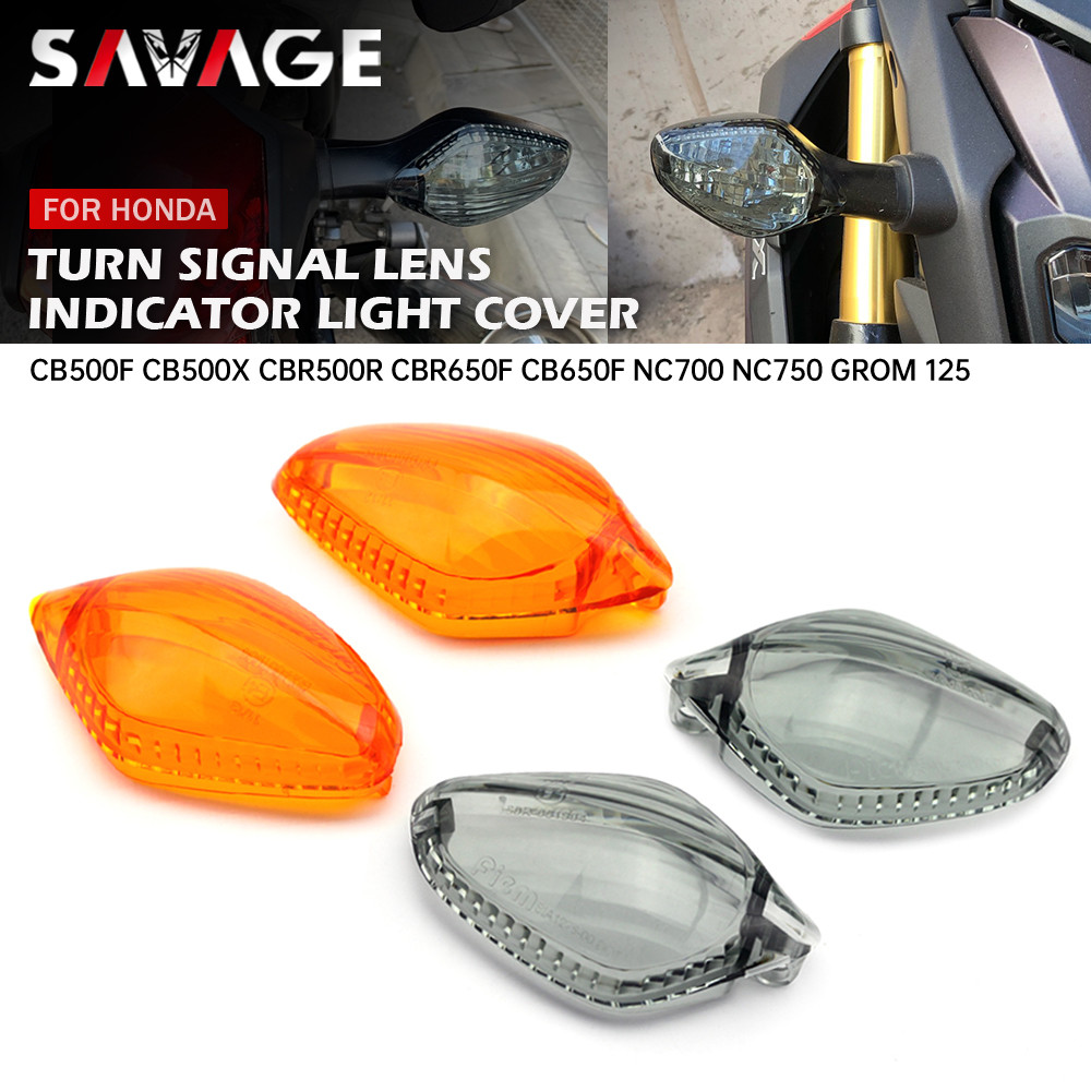Lensa Indikator Lampu Sein Untuk HONDA MSX 125 Grom/SF NC700 NC750 S/X CTX700 CMX 300/500 Rebel CRF2