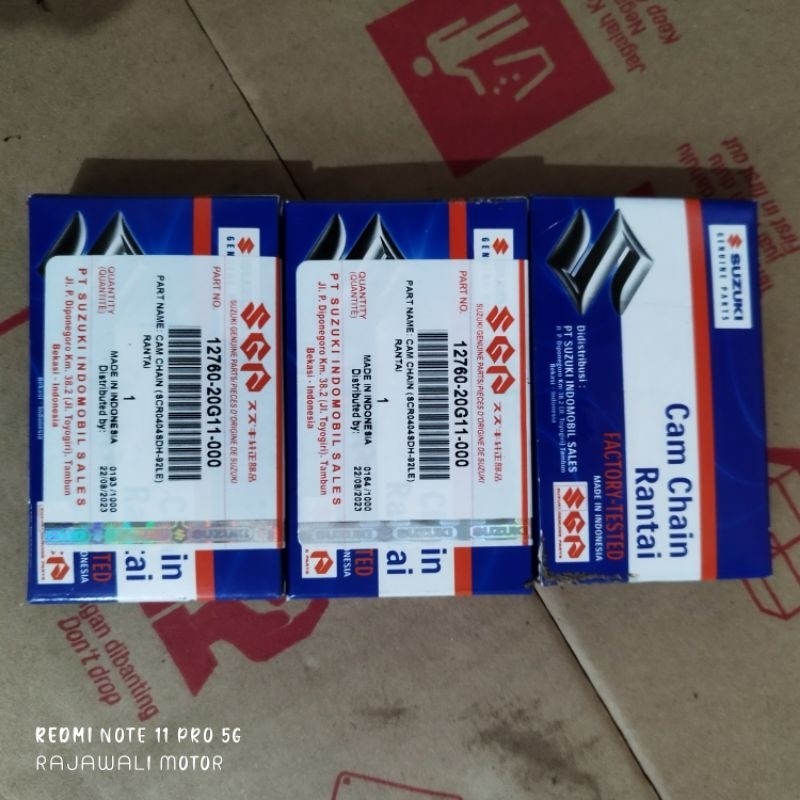 12760-20G11-000 rantai keteng shogun 125 SGP original