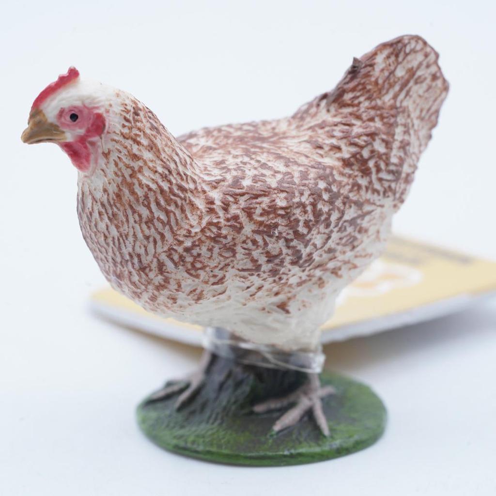 KORI Hen Ayam Betina Chicken Mainan Figure Binatang Miniature Hewan Animal Figurine Pajangan Action 
