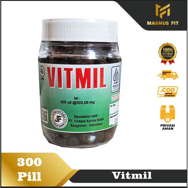 Vitmil Jamu Madura Asli 300 Pil |  Suplemen Kesehatan & Perawatan Kewanitaan Jaga Kesehatan & Kesega